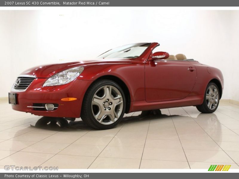  2007 SC 430 Convertible Matador Red Mica