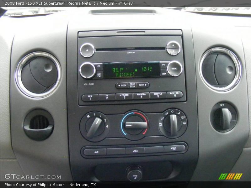 Redfire Metallic / Medium Flint Grey 2008 Ford F150 XLT SuperCrew