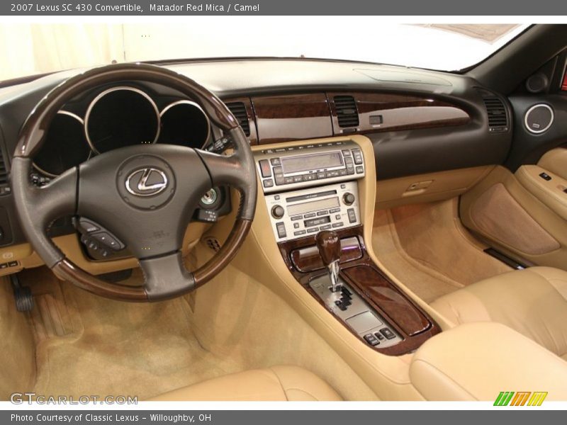 Dashboard of 2007 SC 430 Convertible