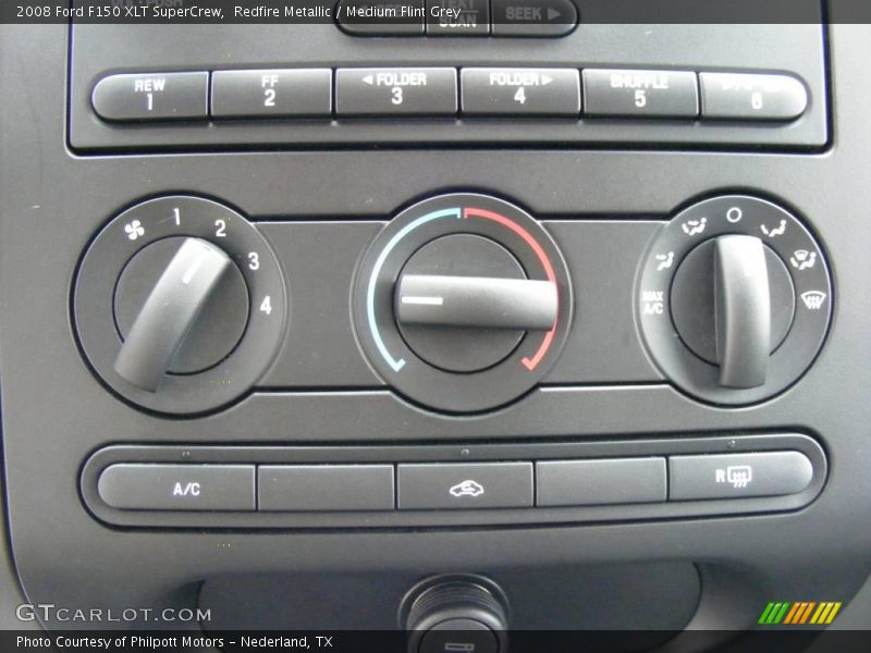Redfire Metallic / Medium Flint Grey 2008 Ford F150 XLT SuperCrew