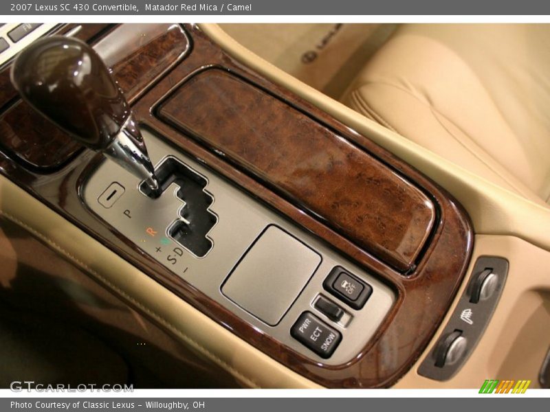  2007 SC 430 Convertible 6 Speed Automatic Shifter