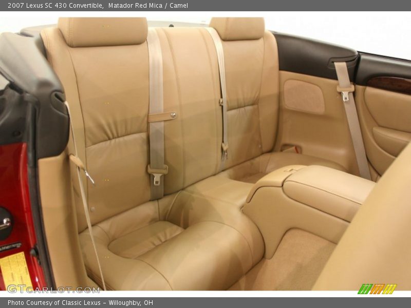  2007 SC 430 Convertible Camel Interior