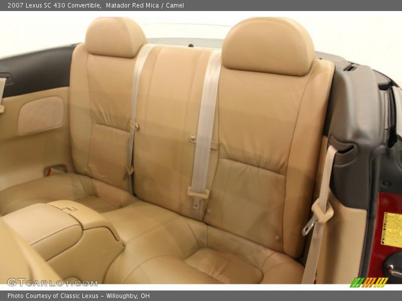 Matador Red Mica / Camel 2007 Lexus SC 430 Convertible