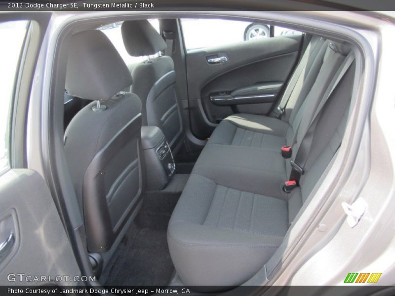 Tungsten Metallic / Black 2012 Dodge Charger SE
