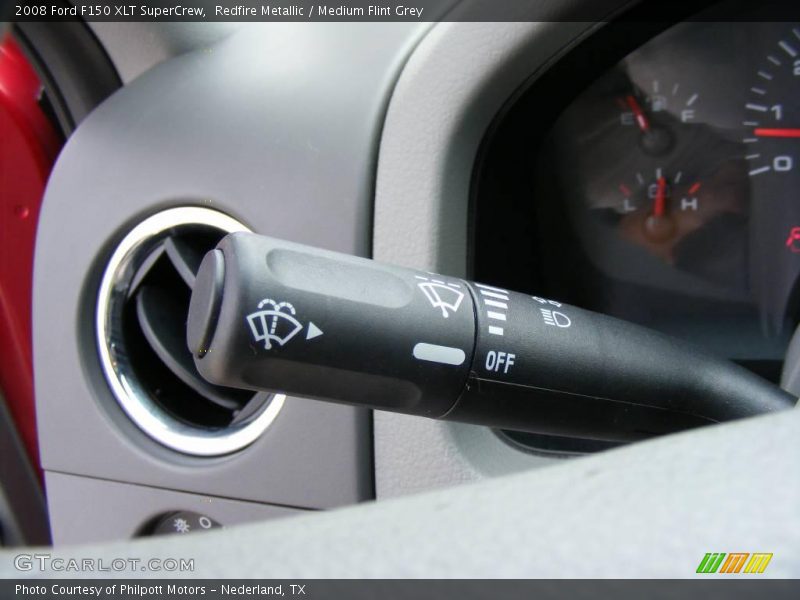 Redfire Metallic / Medium Flint Grey 2008 Ford F150 XLT SuperCrew