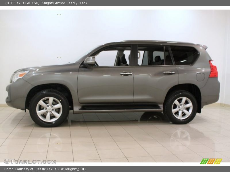 Knights Armor Pearl / Black 2010 Lexus GX 460