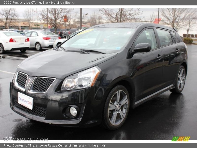 Jet Black Metallic / Ebony 2009 Pontiac Vibe GT