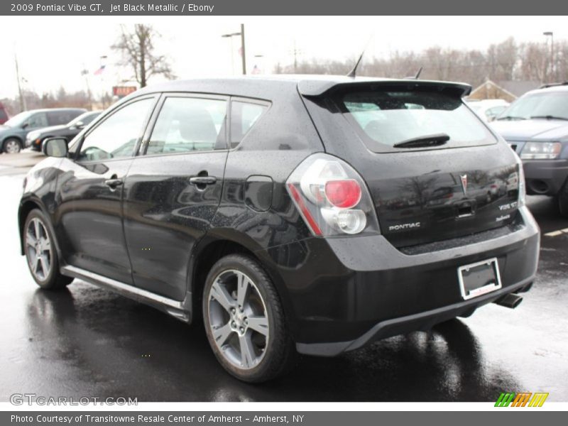 Jet Black Metallic / Ebony 2009 Pontiac Vibe GT