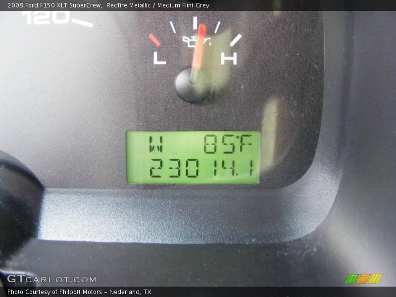 Redfire Metallic / Medium Flint Grey 2008 Ford F150 XLT SuperCrew