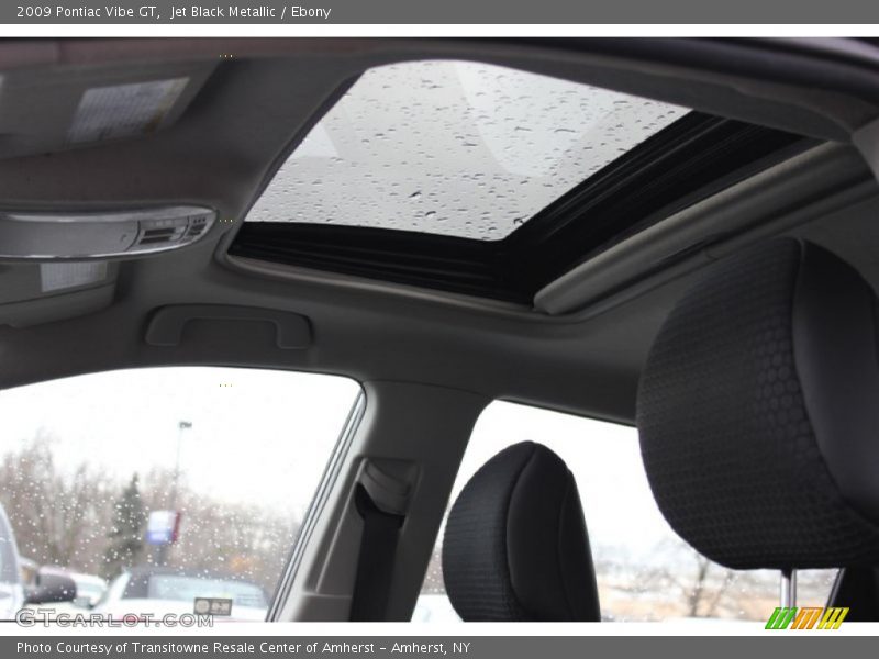 Jet Black Metallic / Ebony 2009 Pontiac Vibe GT