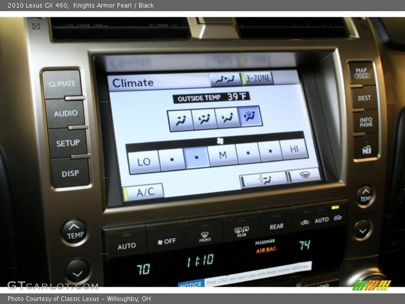 Knights Armor Pearl / Black 2010 Lexus GX 460