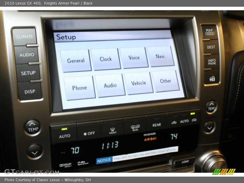 Knights Armor Pearl / Black 2010 Lexus GX 460