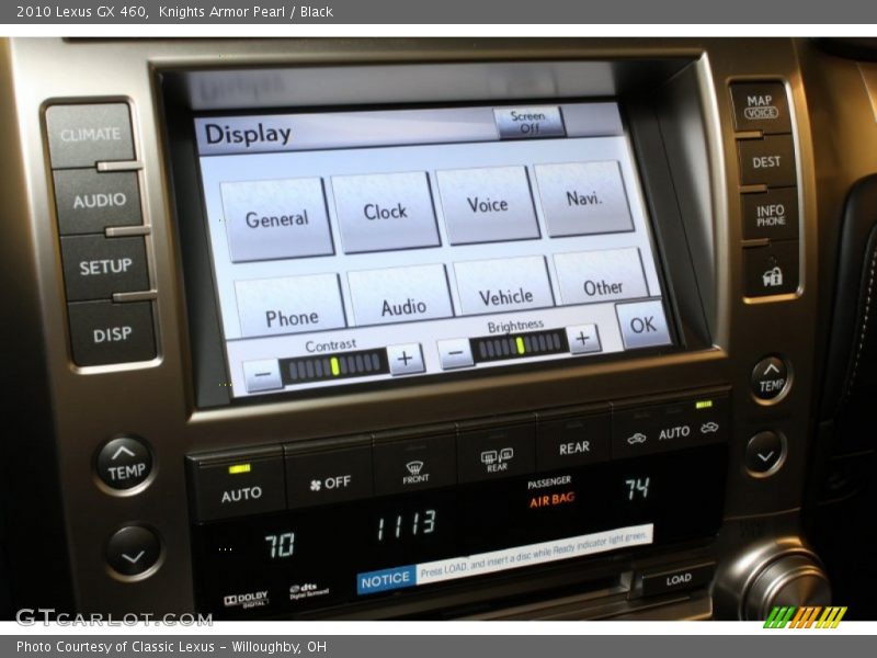 Knights Armor Pearl / Black 2010 Lexus GX 460