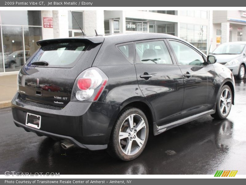 Jet Black Metallic / Ebony 2009 Pontiac Vibe GT