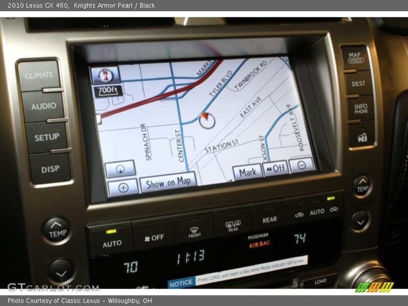 Knights Armor Pearl / Black 2010 Lexus GX 460