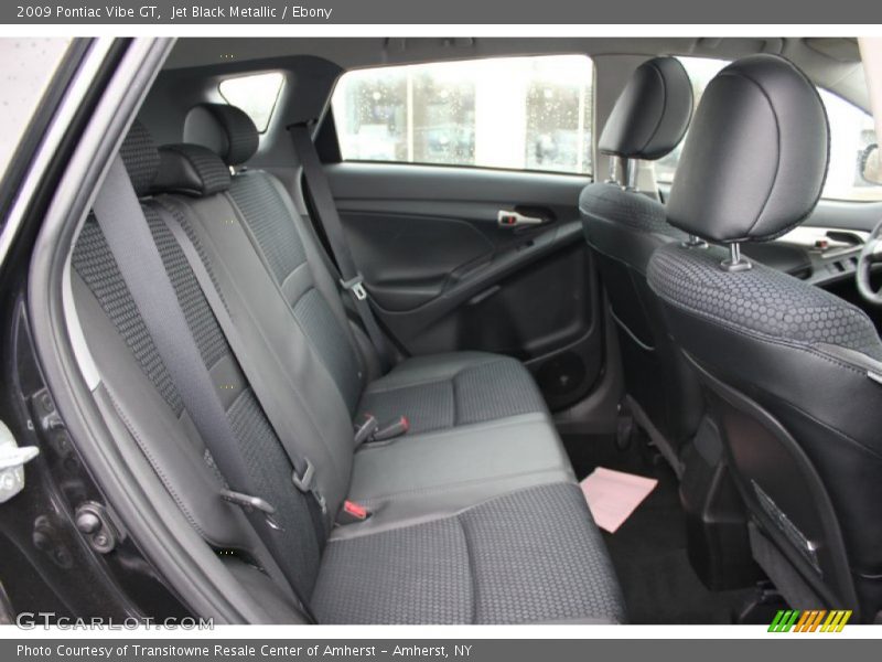 Jet Black Metallic / Ebony 2009 Pontiac Vibe GT