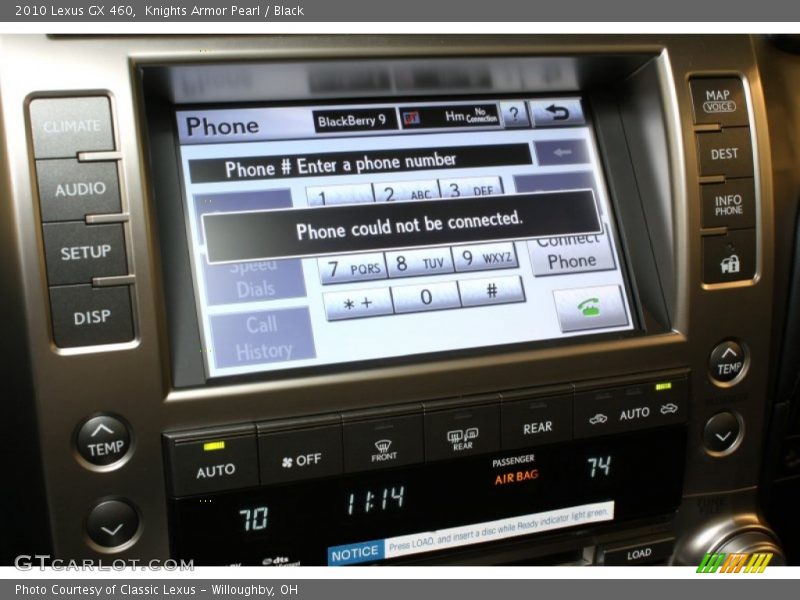 Knights Armor Pearl / Black 2010 Lexus GX 460