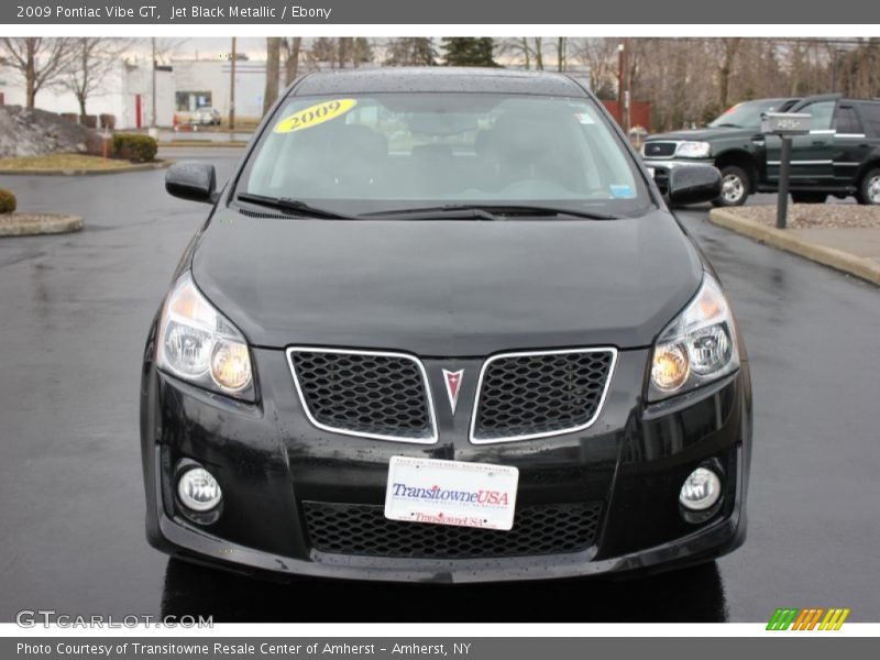 Jet Black Metallic / Ebony 2009 Pontiac Vibe GT
