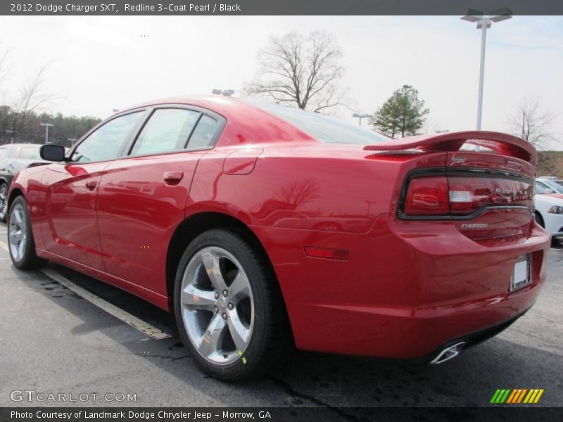 Redline 3-Coat Pearl / Black 2012 Dodge Charger SXT
