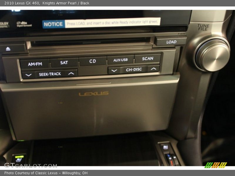 Knights Armor Pearl / Black 2010 Lexus GX 460