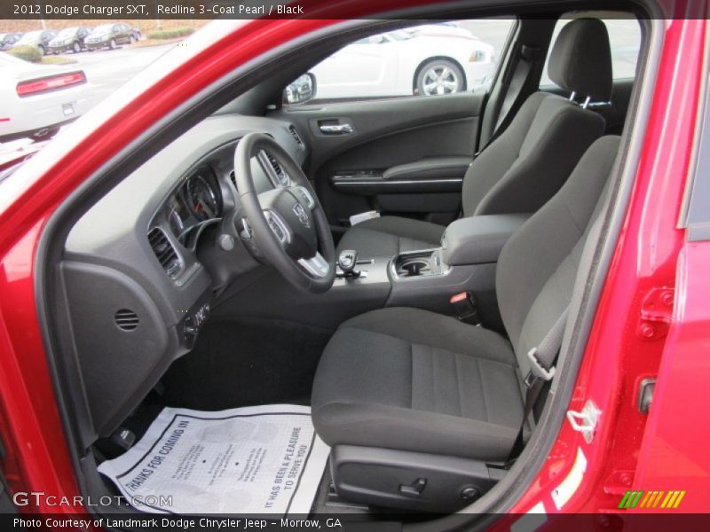 Redline 3-Coat Pearl / Black 2012 Dodge Charger SXT