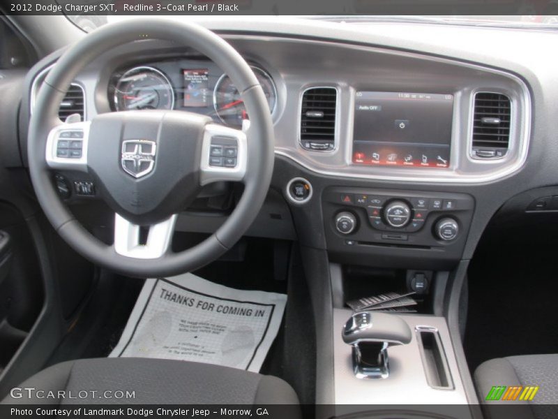 Redline 3-Coat Pearl / Black 2012 Dodge Charger SXT