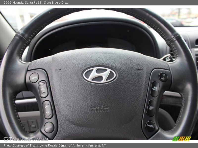 Slate Blue / Gray 2009 Hyundai Santa Fe SE