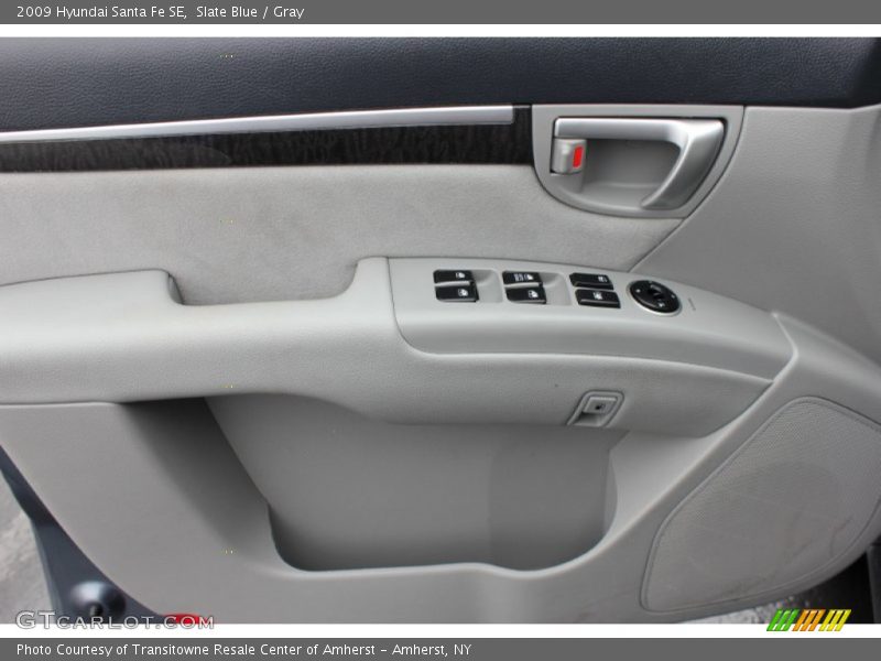 Slate Blue / Gray 2009 Hyundai Santa Fe SE