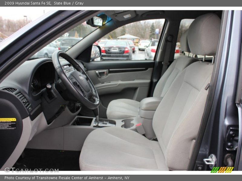 Slate Blue / Gray 2009 Hyundai Santa Fe SE