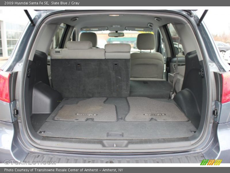 Slate Blue / Gray 2009 Hyundai Santa Fe SE