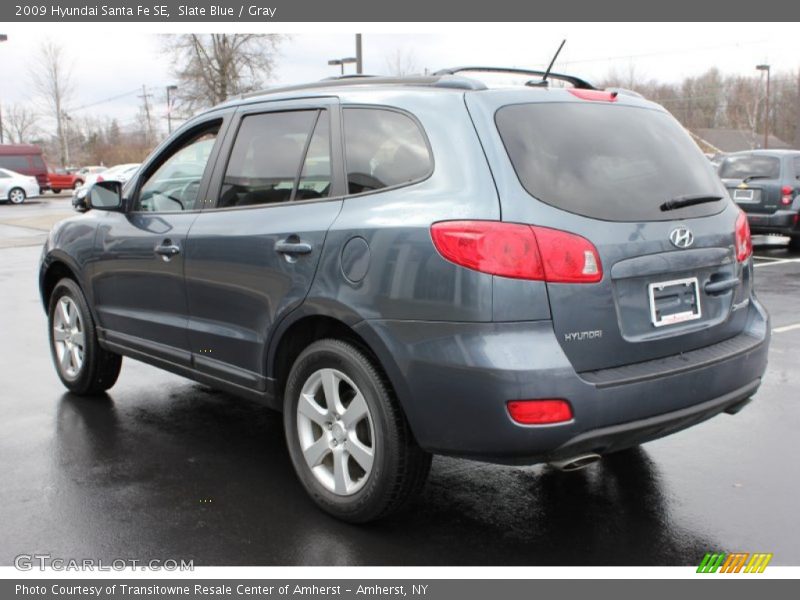 Slate Blue / Gray 2009 Hyundai Santa Fe SE