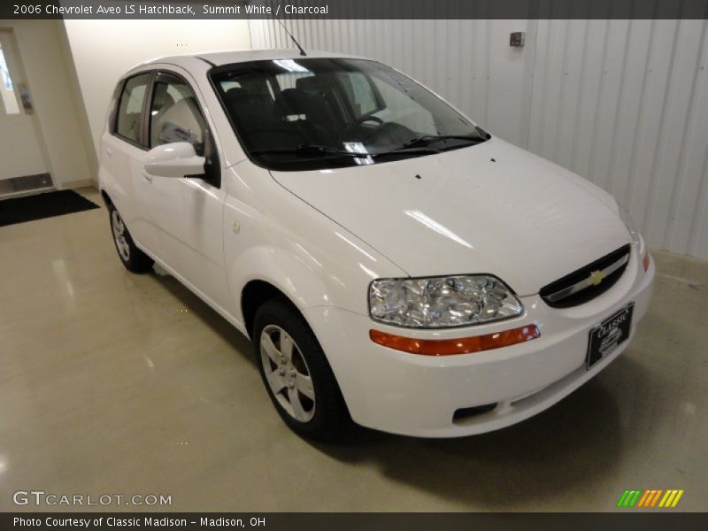 Summit White / Charcoal 2006 Chevrolet Aveo LS Hatchback