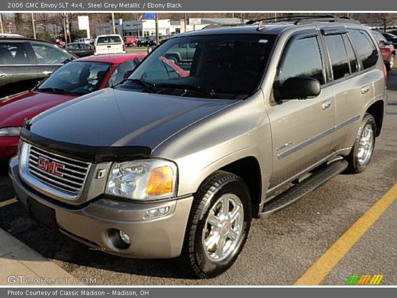 Steel Grey Metallic / Ebony Black 2006 GMC Envoy SLT 4x4