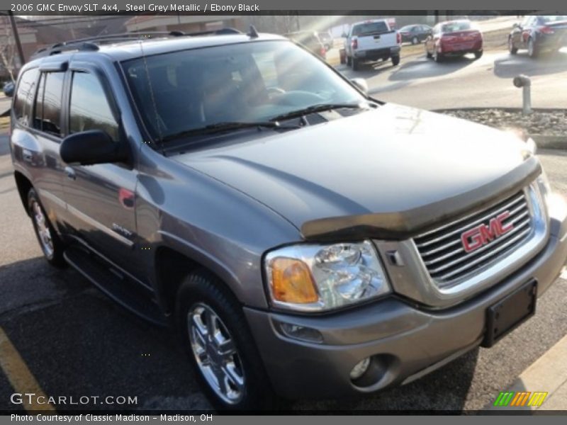 Steel Grey Metallic / Ebony Black 2006 GMC Envoy SLT 4x4
