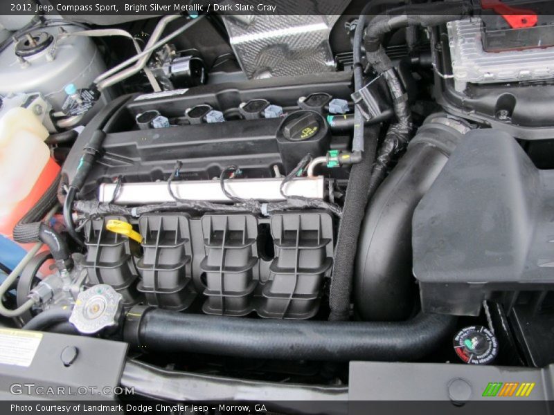 Bright Silver Metallic / Dark Slate Gray 2012 Jeep Compass Sport