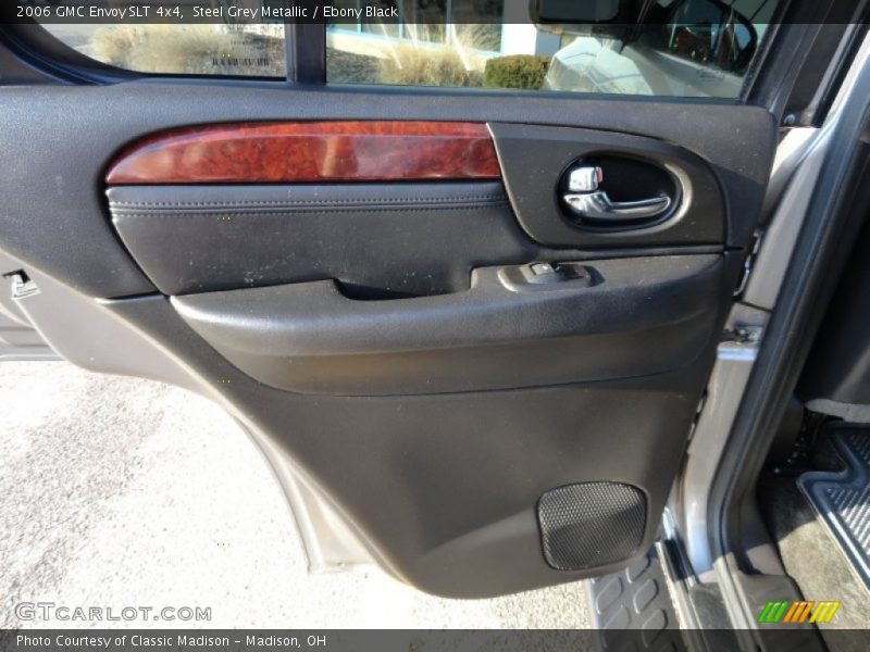 Steel Grey Metallic / Ebony Black 2006 GMC Envoy SLT 4x4