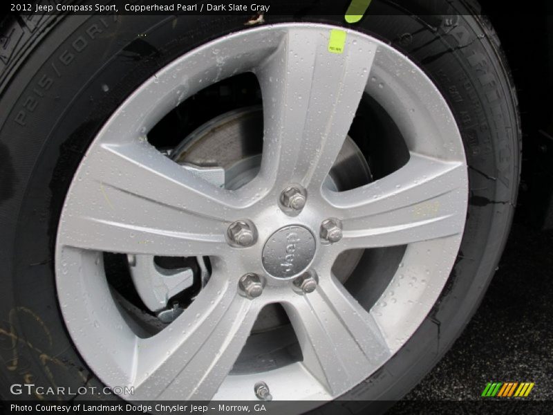 Copperhead Pearl / Dark Slate Gray 2012 Jeep Compass Sport