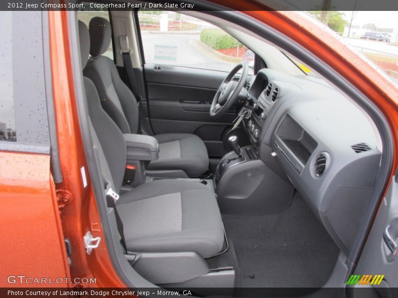 Copperhead Pearl / Dark Slate Gray 2012 Jeep Compass Sport