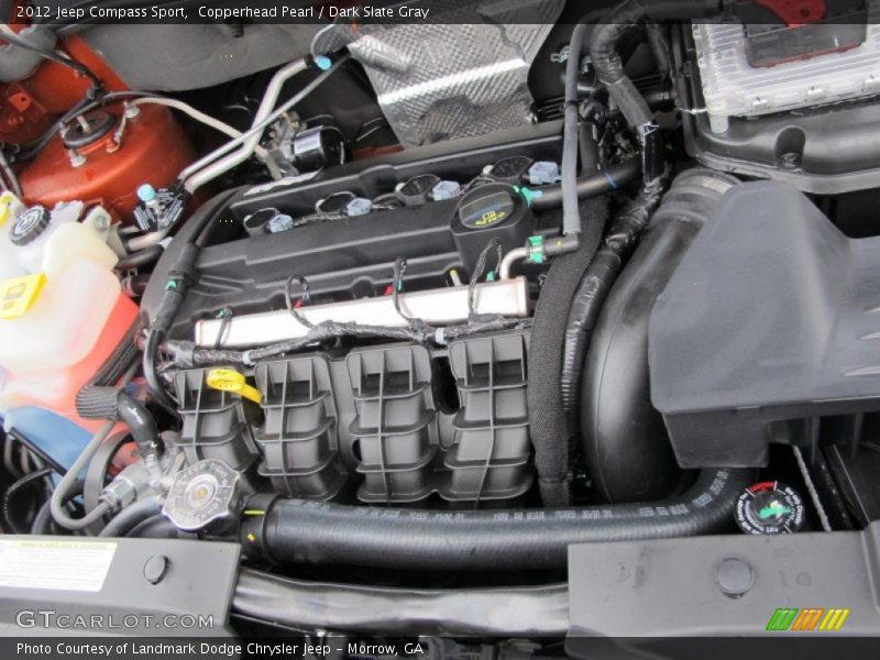 Copperhead Pearl / Dark Slate Gray 2012 Jeep Compass Sport