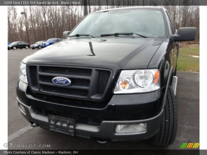 Black / Black 2006 Ford F150 FX4 SuperCab 4x4