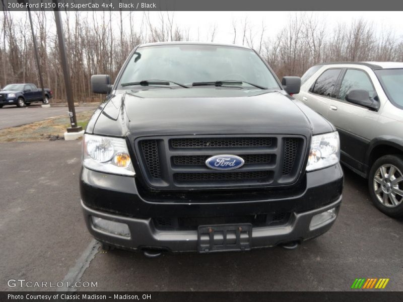 Black / Black 2006 Ford F150 FX4 SuperCab 4x4
