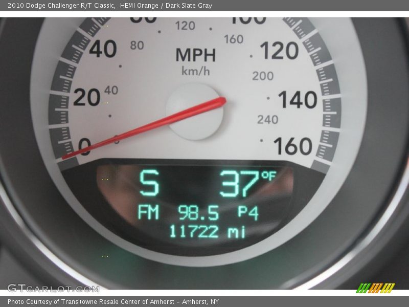 HEMI Orange / Dark Slate Gray 2010 Dodge Challenger R/T Classic