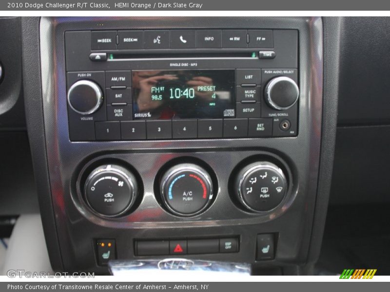 Audio System of 2010 Challenger R/T Classic