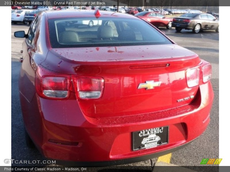 Crystal Red Tintcoat / Jet Black 2013 Chevrolet Malibu ECO