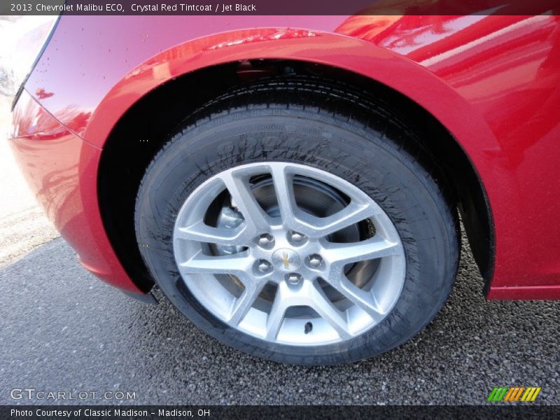 Crystal Red Tintcoat / Jet Black 2013 Chevrolet Malibu ECO