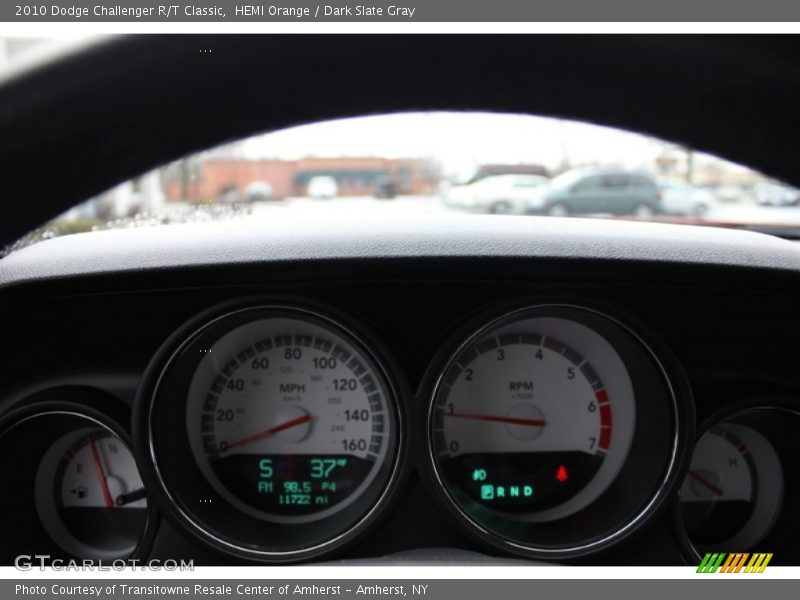 HEMI Orange / Dark Slate Gray 2010 Dodge Challenger R/T Classic