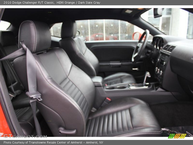 HEMI Orange / Dark Slate Gray 2010 Dodge Challenger R/T Classic