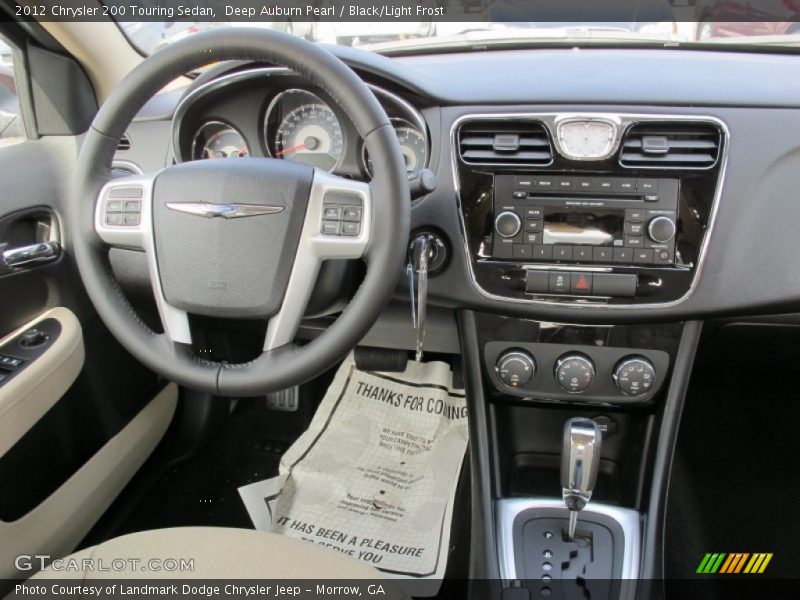 Dashboard of 2012 200 Touring Sedan