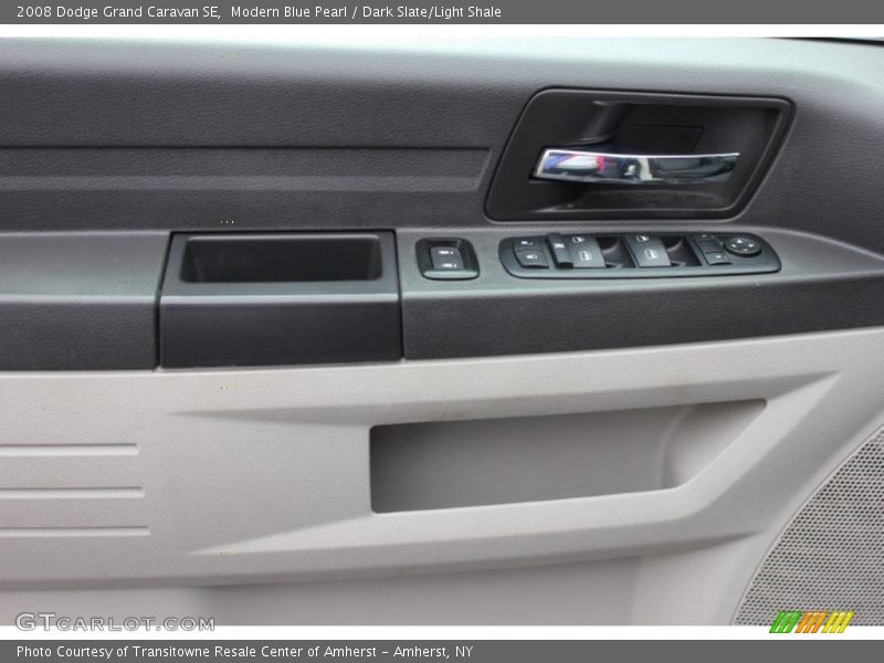 Modern Blue Pearl / Dark Slate/Light Shale 2008 Dodge Grand Caravan SE