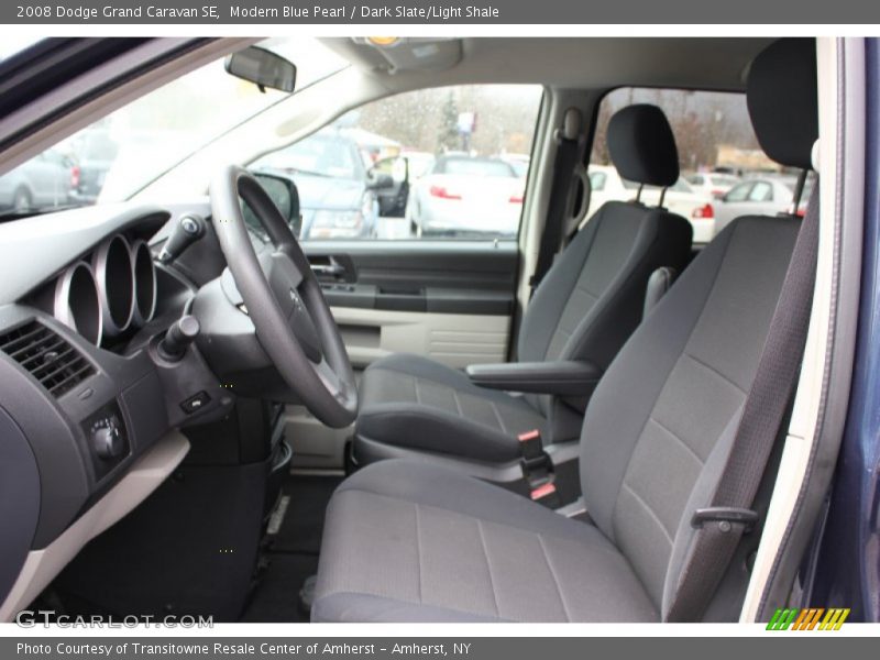Modern Blue Pearl / Dark Slate/Light Shale 2008 Dodge Grand Caravan SE